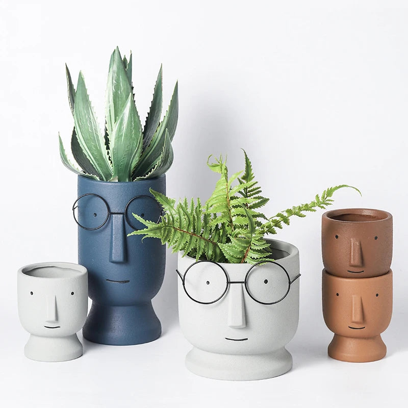 cute ceramic flower pot nordic design interior