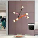 Minimalist art deco chandelier pendant light