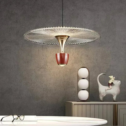 Adjustable designer pendant light for interior decor