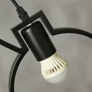 Modern iron bicycle pendant light for home decor