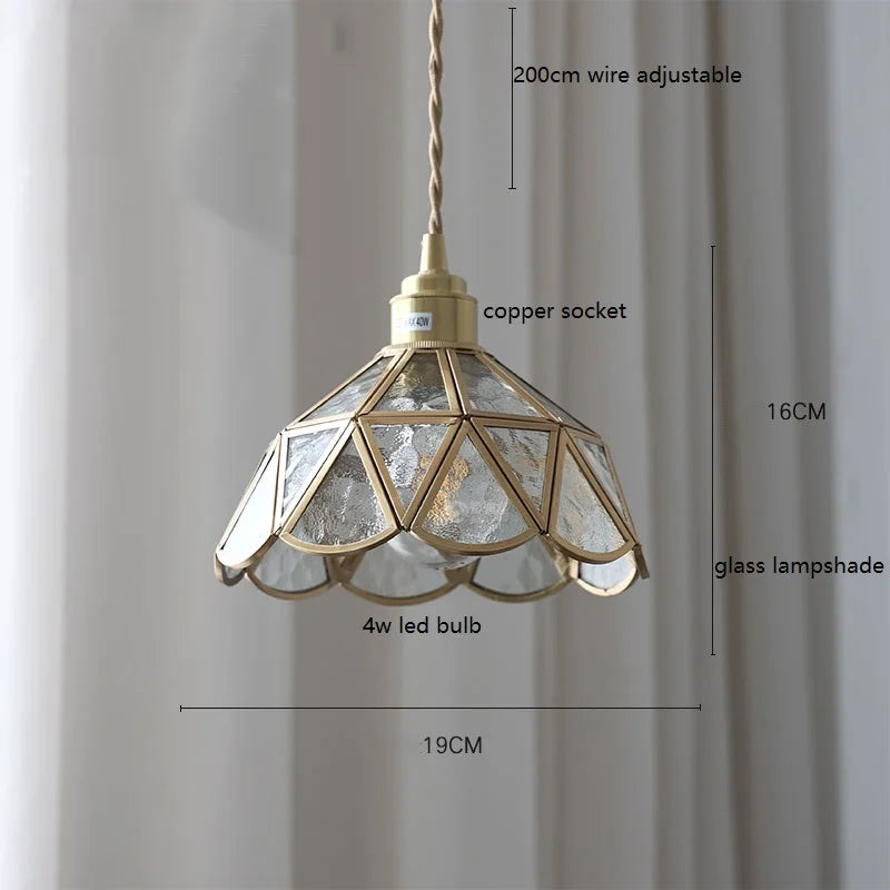 iwhd modern glass copper butterfly LED hand lamp - vue 12 sur 28