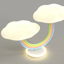 LED rainbow cloud ceiling light for children's room