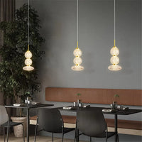 Nordic acrylic pendant light for kitchen and restaurant