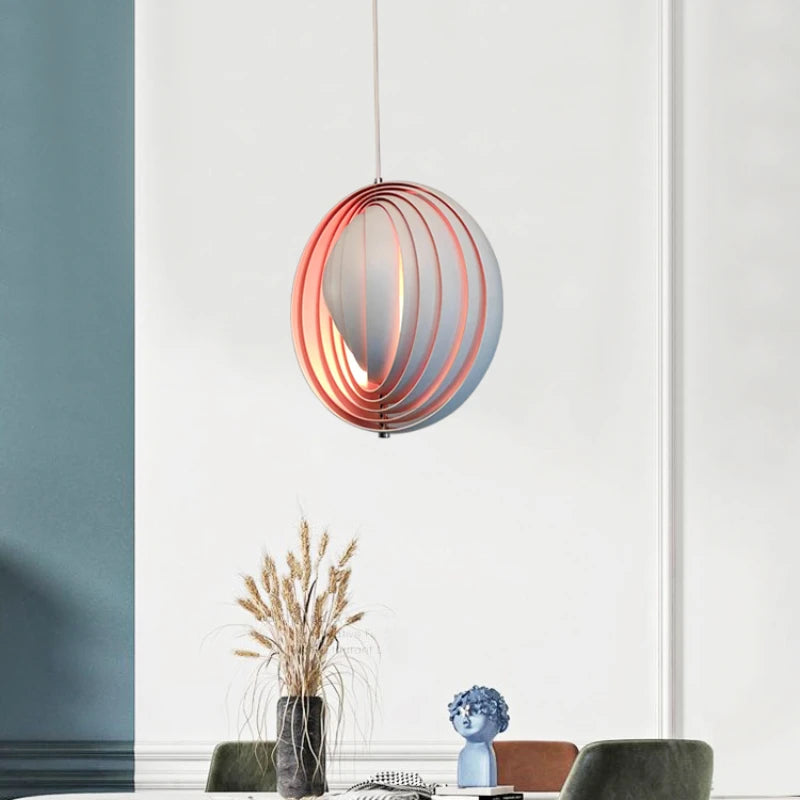 Decorative round LED pendant light in ball shape