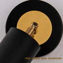 Modern wall light black gold adjustable bedside reading lamp