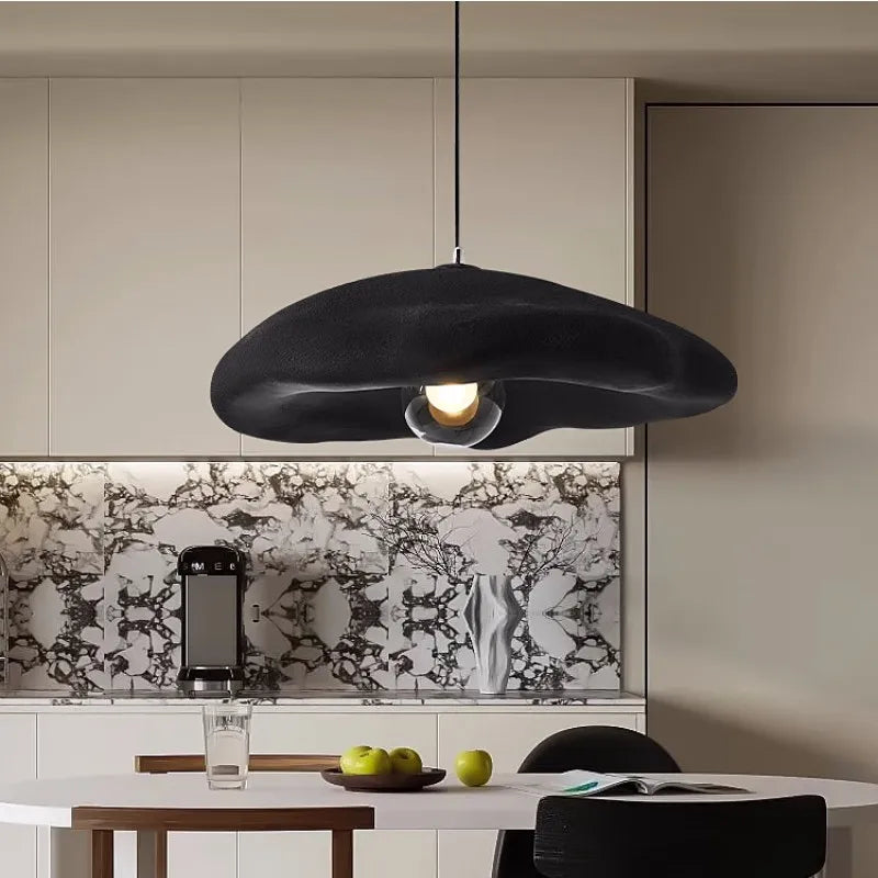 Nordic LED Wabi Sabi minimalist creative chandelier - vue 4 sur 10