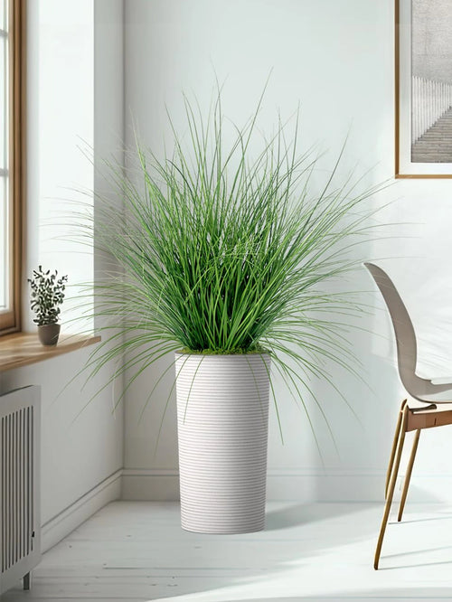 Artificial onion grass plant for wedding, garden and home decoration - vue 4 sur 7