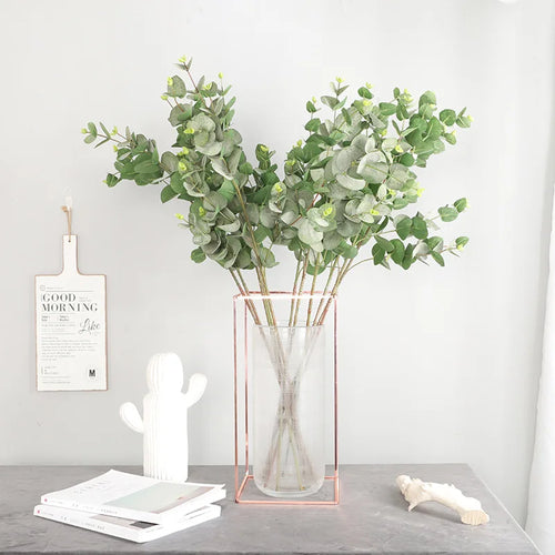 Artificial eucalyptus leaves for indoor and outdoor decoration - vue 2 sur 8