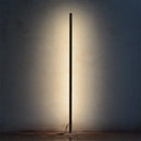 Modern wooden floor lamp with 360-degree adjustable ambient light