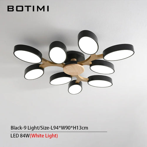 Grey tree-shaped LED ceiling light - vue 22 sur 32