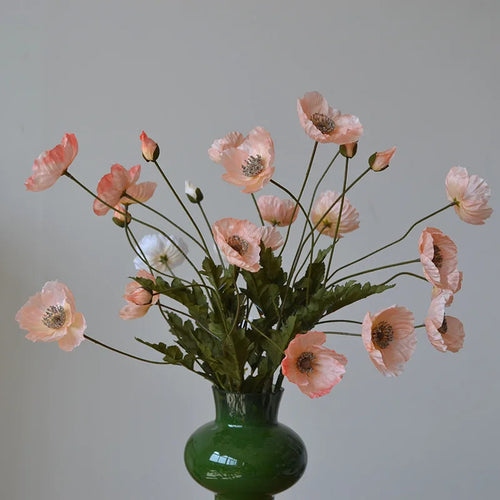 Artificial poppy flower for party and garden decoration - vue 4 sur 18