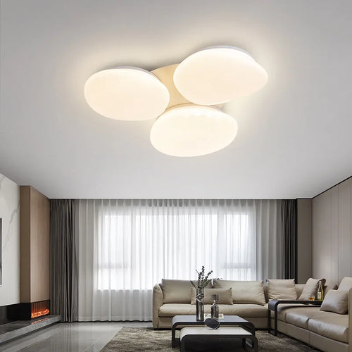 Nordic style LED ceiling light with creative simplicity