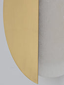 Elegant and modern copper wall light with LED