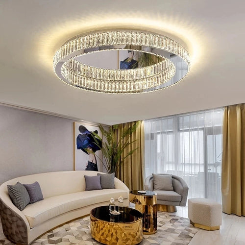 Winfordo WF-XD006 postmodern luxury crystal chandelier - vue 6 sur 14