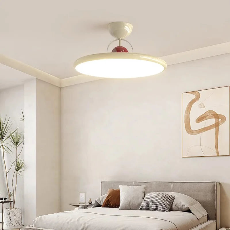 Nordic iron LED ceiling light with flying saucer design indoor decorative fixture