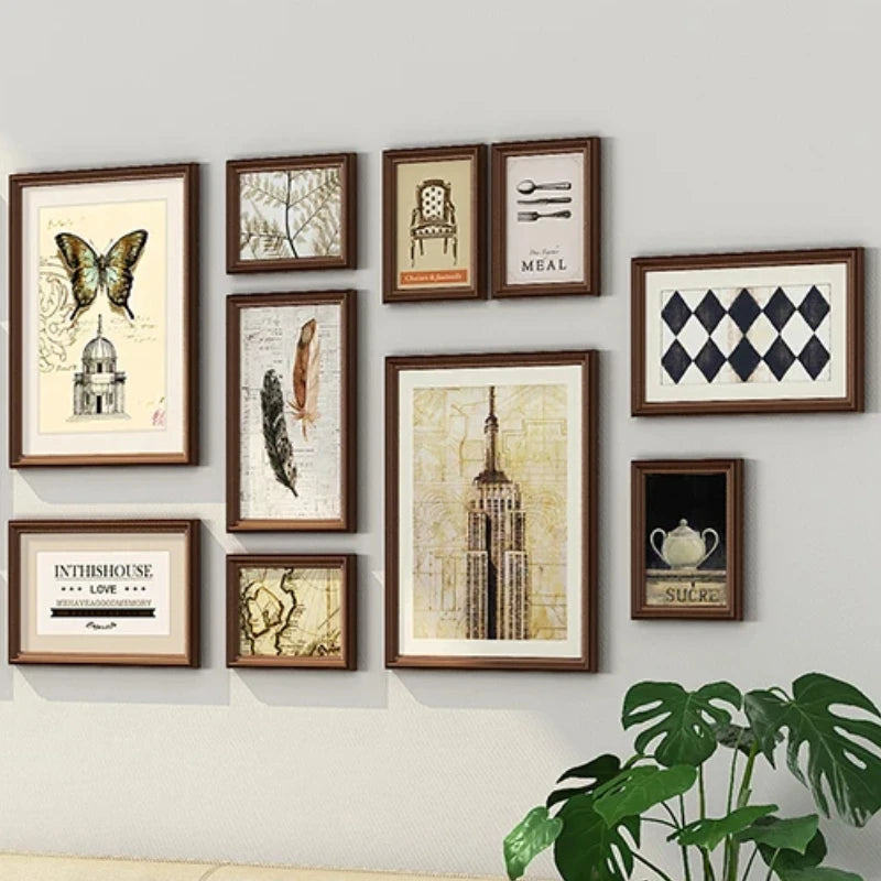 Creative photo frame set for modern decor - vue 4 sur 8