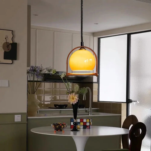 Medieval glass chandelier for decorative pendant lighting - vue 4 sur 7