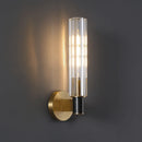 Retro brass LED wall light for modern lighting