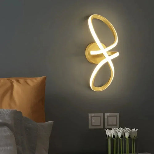 Modern minimalist LED ceiling light for hallway, entrance and staircase - vue 4 sur 12