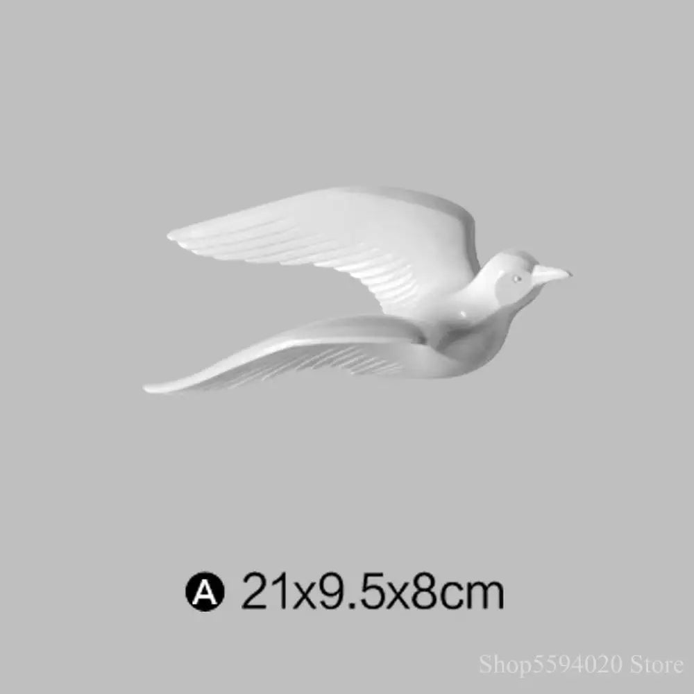 Creative seagull wall decoration - vue 6 sur 36