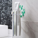 Toothbrush holder and bathroom organiser