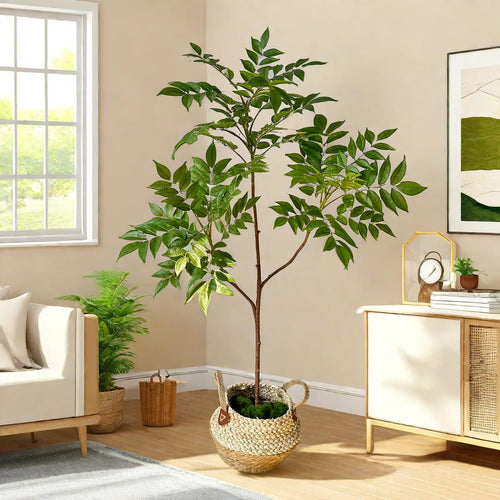 Large artificial plants faux branches for indoor and outdoor decoration