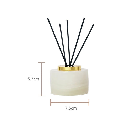 luxury natural marble bathroom accessory set