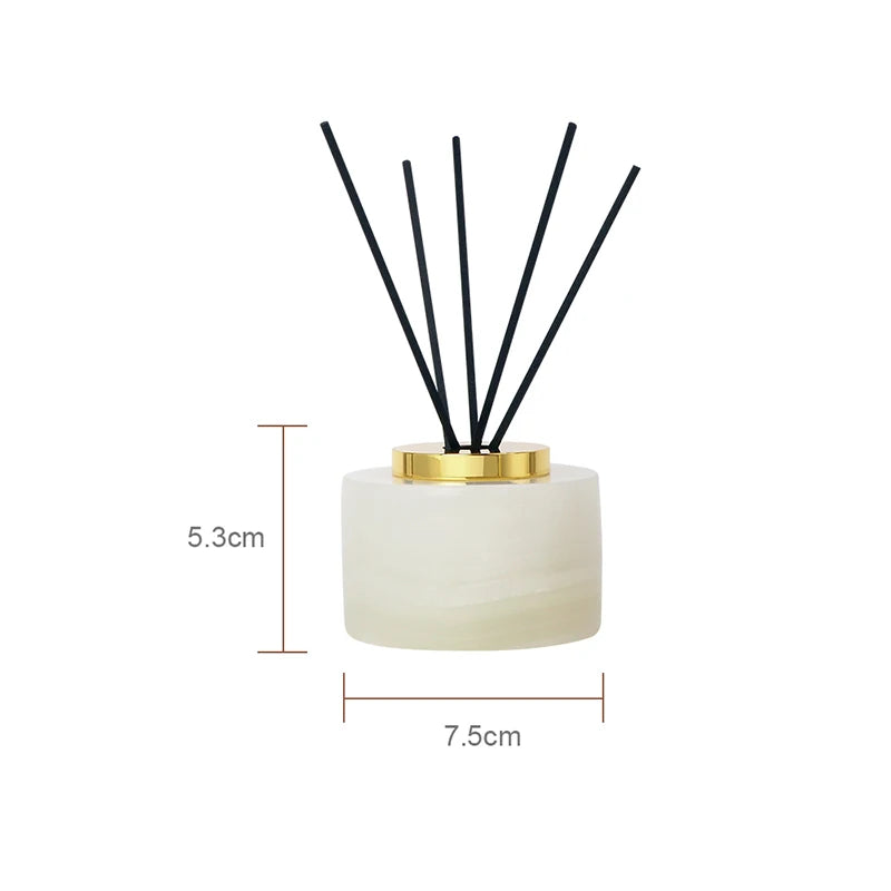 luxury natural marble bathroom accessory set