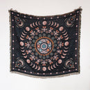 Bohemian pastoral landscape throw for sofa bedroom living room