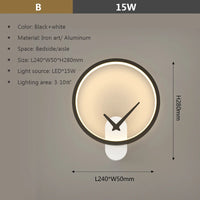 Modern minimalist wall light elegant and refined decorative lighting