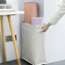 foldable laundry basket with lid for convenient storage