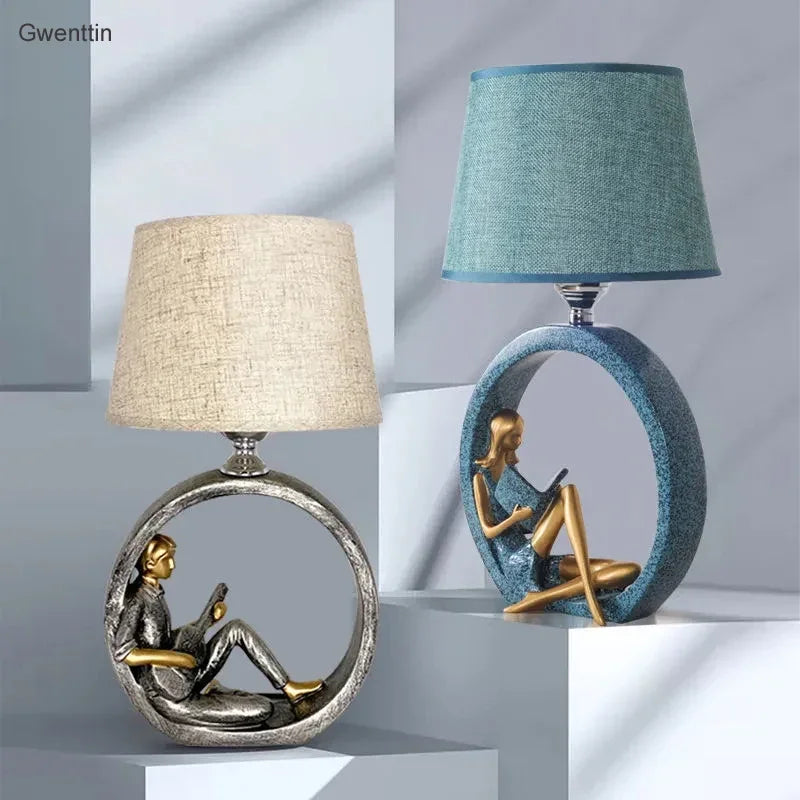 Nordic desk lamp for reading and home decor