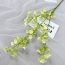 Artificial silk gypsophila branches for indoor decoration