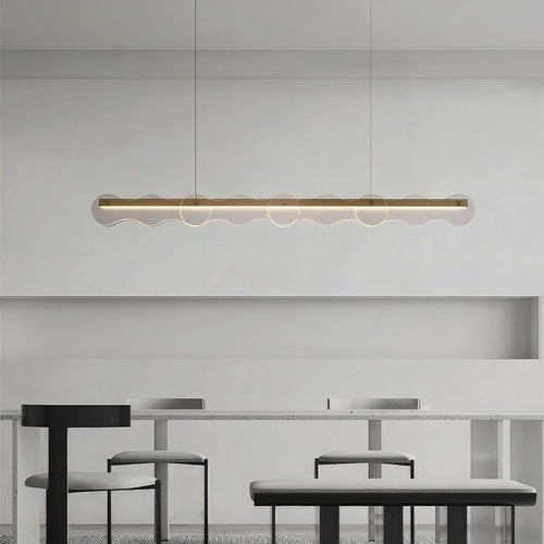 Creative glass chandelier for a modern and elegant atmosphere - vue 3 sur 8