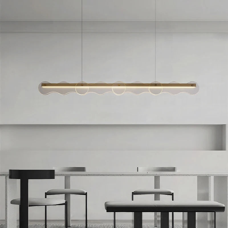 Creative glass chandelier for a modern and elegant atmosphere - vue 3 sur 8