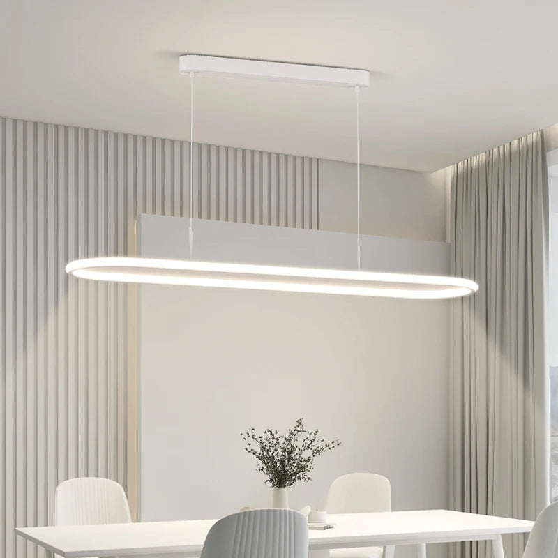 Decorative LED chandelier for dining table and kitchen - vue 4 sur 10