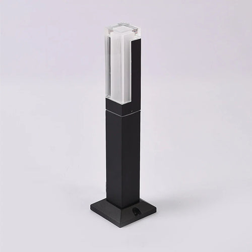 Modern aluminium garden lamp for outdoor lighting - vue 4 sur 8
