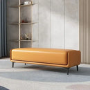 Italian leather stools for designer and modern interiors