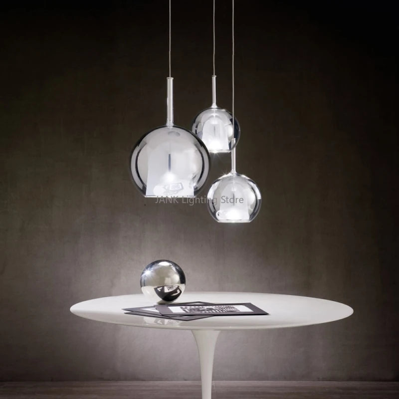 Italian luxury glass bubble chandeliers for restaurant