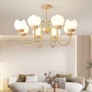Nordic solid wood chandelier for elegant interior decoration