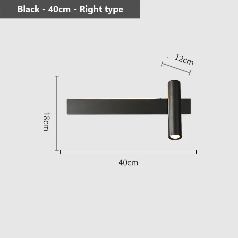 Modern copper wall light for creative and luxurious lighting - vue 9 sur 14