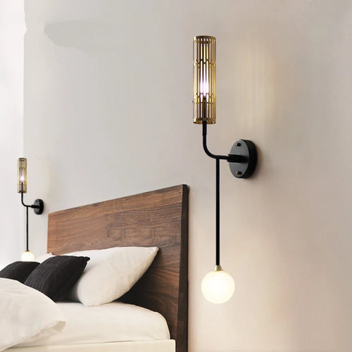 modern led wall light creative design for interior decoration - vue 3 sur 7