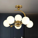 Simple post-modern Nordic chandelier in modern American style