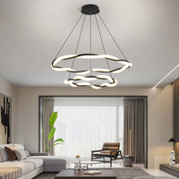 Luxury multi-layer LED ceiling light for interior decoration