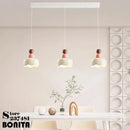 Cream floral pendant light for a warm atmosphere