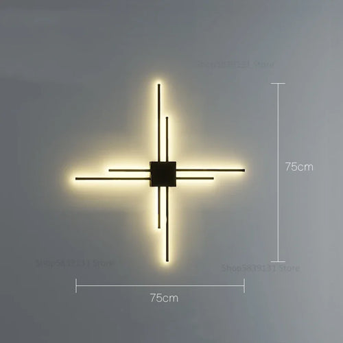 Modern creative wall light for stylish interior decor - vue 16 sur 22