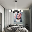 Modern LED chandelier for magical indoor lighting