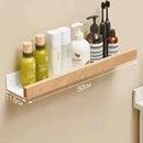 wooden shelf corner bracket without drilling for storage