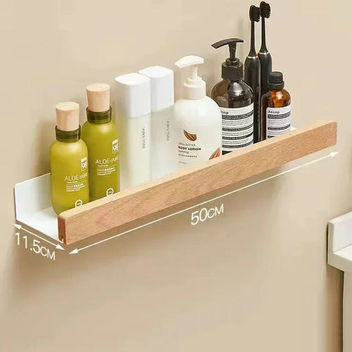 wooden shelf corner bracket without drilling for storage - vue 13 sur 14