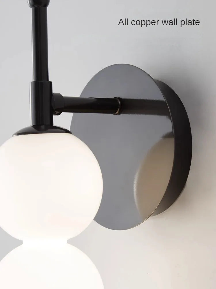 Modern copper wall light for interior decoration - vue 5 sur 12